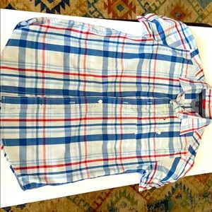 Boys short sleeve button down shirt